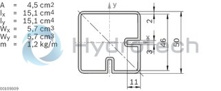 technical illustration-3842557960-Rectangular tube 50x50, L6070
