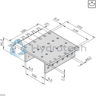 technical illustration-8981535326-EcoSlide trolley 45x90x160