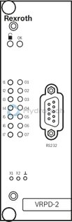 technical illustration-R901066987-Valve selection, configuration and parameterization via PC program BODAC Serial interface and local bus for up to 32 amplifiers Command value input for voltage or current Ramp generator Digital inputs for calling up preset command value parameters Enable input and fault output Configurable measuring socket The user-specific data can be exactly reproduced and is protected against unintended or unauthorized adjustment
