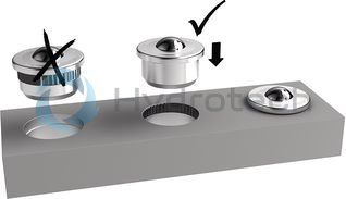 technical illustration-R053310510-Ball transfer units with felt seal &ndash; Size 60