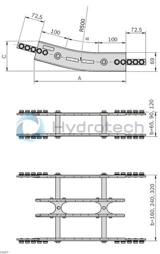 technical illustration-3842547138-Vertical curve STS VFplus 65 45&deg;