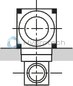 technical illustration-R901366629-Size 6, P2 &rarr; P1, electrical with integrated electronics, 24 V DC