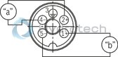 technical illustration-R901278761-Size 10, symbol E, solenoid-actuated, 24 V DC