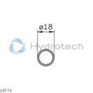 technical illustration-3842539500-Vertical clamping holder D18 L160