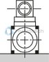 technical illustration-R901366629-Size 6, P2 &rarr; P1, electrical with integrated electronics, 24 V DC