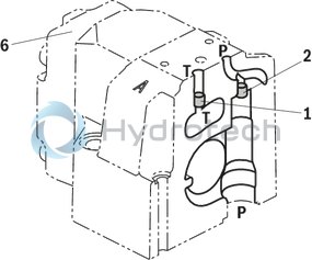 technical illustration-R901396320-Size 27, symbol E, electrical with integrated electronics, 24 V DC