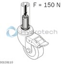 technical illustration-THREADED SLEEVE-Threaded sleeve D28L, PA