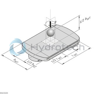 technical illustration-SLIDING PLATE-PE wear pad VFplus 65