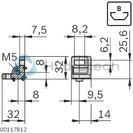 technical illustration-GUSSET S 30X30-Bracket S 30x30