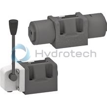 technical illustration-R901287180-Base element for ready-for-connection controls in vertical stacking design Compact hydraulic controls Common pump and tank line Separate actuator ports of the stations Measuring ports in the actuator lines Mounting of NG10 sandwich plates and valves Pressure relief valve type DBD in pressure line P Connection possibility of a pressure gauge in pressure line P