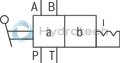 technical illustration-R900479281-4/3-, 4/2- or 3/2-way version Porting pattern according to DIN&nbsp;24340 form A (without locating hole) Porting pattern according to ISO&nbsp;4401-03-02-0-05 (with locating hole) Type of actuation: hand lever Inductive position switch and proximity sensors (contactless)