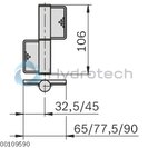 technical illustration-3842544554-Hinge, removable P1=45/60 P2=45/60