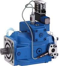 technical illustration-R902423294-Robust pump with very long service life Low operating noise Controls with short response times Excellent suction characteristics Through drive for mounting of further pumps up to same nominal size Swashplate design

