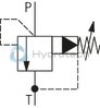 technical illustration-R901223095-For subplate mounting<br>
Porting pattern according to ISO&nbsp;6264-06-09-*-97 (NG10) and ISO&nbsp;6264-08-13-*-97 (NG25) For threaded connection 4 adjustment types for pressure adjustment, optionally<br>
• Rotary knob<br>
• Sleeve with hexagon and protective cap<br>
• Lockable rotary knob with scale<br>
• Rotary knob with scale 5 pressure ratings
