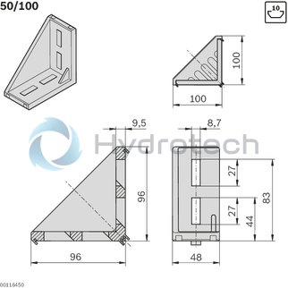 technical illustration-3842548872-Cover cap for bracket 50/100, signal gray