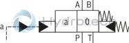 technical illustration-R901018683-Size 25, symbol Q, with hydraulic actuation