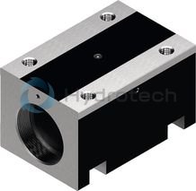 technical illustration-R151234052-Cylindrical single nut ZEM-E-A, size 32 x 10R x 3.969 - 5