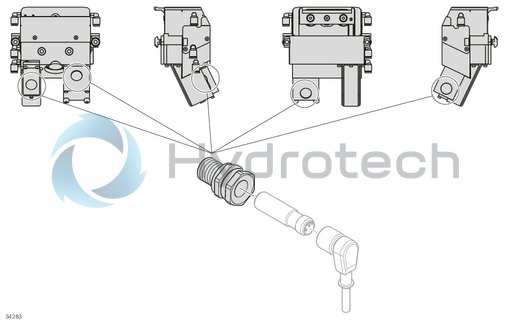 technical illustration-3842545974-M16x1 clamping holder