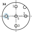 technical illustration-R901202350-Direct operated proportional directional valve with integrated digital control electronics for the pressure, force and flow control (Integrated Axis Controller IAC-P) Completely adjusted unit consisting of valve, pressure sensor(s) (optional), digital control electronics and field bus connection Operation by means of proportional solenoids with central thread and detachable coil Valve control spool, position-controlled Integrated pressure sensor plate (optional) For subplate mounting: Porting pattern according to ISO 4401 Analog interface for command and actual value Design for CAN bus with CANopen protocol DS 408 or Profibus-DP Quick commissioning via PC and WIN-PED 6 commissioning software