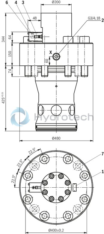 technical illustration-R900729026-Functional product design Modular set-up:&bull; Cartridge valve with various options&bull; Control cover in various variants for realization of selected functions&bull; Electric monitoring of the spool position Power and flow-optimized design:&bull; High flows&bull; Low pressure drops&bull; High switching velocities&bull; Low leakage oil flowsRobust design:&bull; High reliability&bull; Long life cycle Other features:&bull; Small installation size, low weight&bull; Easy to service