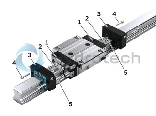 technical illustration-R161942500-Front lube unit (KSF) - 45