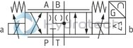 technical illustration-R900704205-Direct operated high-response directional valve with integrated control electronics (OBE) for the control of flow direction and size Suitable for position and velocity control Operation by means of control solenoids Electrical position feedback High response sensitivity and low hysteresis Integrated electronics (OBE) For subplate mounting: Porting pattern according to DIN 24340 form A and ISO 4401