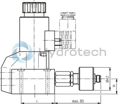 technical illustration-R900212093-2/2-, 3/2- or 4/2-way version Porting pattern according to DIN 24340 form A Porting pattern according to ISO&nbsp;4401-03-02-0-05 Air-gap DC solenoids with detachable coil Solenoid coil is rotatable by 90° The coil can be changed without having to open the pressure-tight chamber Electrical connection as individual connection Optional auxiliary operating device Inductive position switch and proximity sensors (contactless)
