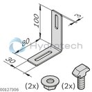 technical illustration-3842535125-Bracket set, mounting bracket 80 x 100 x 30
