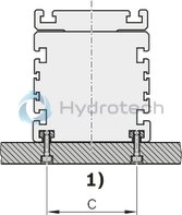 technical illustration-R039013001-Protection of the guideway and drive components by sealing strip (excluding MKK-165) Idler (non-drive) end enclosure: with integrated belt-tensioning system. The belt pulley system is equipped with ball bearings that have lifelong lubrication The Rexroth Ball Rail System features one-point lubrication from both sides; one-point lubrication is only suitable for grease lubrication with a manual grease gun Individual lubrication versions for connection to one-point lubrication systems (only for product generation 3) Attachments are fastened to the carriage using T-slots or threaded holes Ball Guide Rail with corrosion-resistant coating, Ball Runner Block made of corrosion-resistant steel (only for product generation 3) Absolute position measuring system IMS-A directly integrated into the guide system (for MKR-080 and MKR-110, product generation 3) With planetary gearbox with various gear ratios and versions for optimizing external load to motor inertia. Servo motor with multi-turn encoder, 1-cable or 2-cable connection, with or without holding brake Magnetic field sensors can be mounted without additional attachments directly onto the profile body (only for product generation&nbsp;3) Switch (proximity or mechanical), cable duct, socket-plug and extension cable Extensive accessories for connection and clamping elements and connecting shafts Nameplate with technical parameters for easy start-up