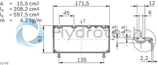 technical illustration-3842526673-Material chute 180x90 L3000