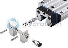 technical illustration-R182422216-Roller runner block, SLH, size 25, steel CS, accuracy precision, average preload