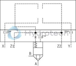 technical illustration-R900934387-2 area ratios 4 different springs 6 different cracking pressures