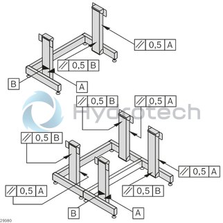 technical illustration-3842540120-Pressure wave control strip (F) Pressure wave sensor (G)