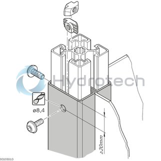 technical illustration-3842557960-Rectangular tube 50x50, L6070