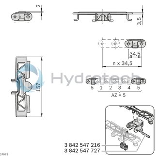 technical illustration-3842546007-Chain link for static friction chain VFplus 90