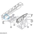 technical illustration-3842538981-Right and left guide plate including fastening screws