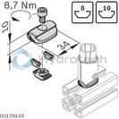 technical illustration-XLEAN RAIL HLDR-XLean adapter