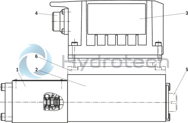 technical illustration-R901382312-Size 6, symbol C3, electrical with integrated electronics 24 V DC