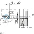 technical illustration-3842544562-Hinge, adjustable