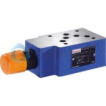 technical illustration-R901287180-Base element for ready-for-connection controls in vertical stacking design Compact hydraulic controls Common pump and tank line Separate actuator ports of the stations Measuring ports in the actuator lines Mounting of NG10 sandwich plates and valves Pressure relief valve type DBD in pressure line P Connection possibility of a pressure gauge in pressure line P