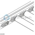 technical illustration-IDLE ROLLER-EcoFlow roller – steel, galvanized, EL = 525