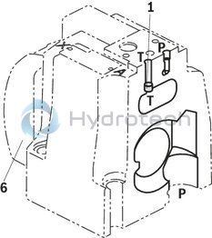 technical illustration-R900248533-Size 32, symbol W6, electrical with integrated electronics, 24 V DC