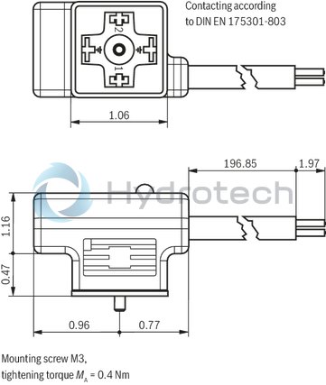 technical illustration-R901290194-Plug-in switching amplifier with pulse width modulation (PWM)