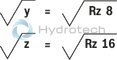 technical illustration-R901223095-For subplate mounting<br>
Porting pattern according to ISO&nbsp;6264-06-09-*-97 (NG10) and ISO&nbsp;6264-08-13-*-97 (NG25) For threaded connection 4 adjustment types for pressure adjustment, optionally<br>
• Rotary knob<br>
• Sleeve with hexagon and protective cap<br>
• Lockable rotary knob with scale<br>
• Rotary knob with scale 5 pressure ratings
