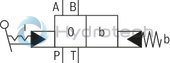 technical illustration-R901257705-Size 16, symbol E, with manual actuation