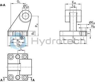 technical illustration-R349947600-Counterpart to clevis mount group&nbsp;5, option&nbsp;07