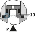 technical illustration-R901295481-Size 22, symbol E63, with solenoid actuation, 24 VDC