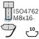 technical illustration-3842538276-Swivel fastening, 180&deg;, 10/8, 10/10