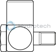 technical illustration-R18245222X-Roller runner block, SLH, size 55, steel CS, accuracy precision, average preload