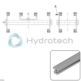 technical illustration-ST2,9X9,5-C-A2U-Oval-head screw